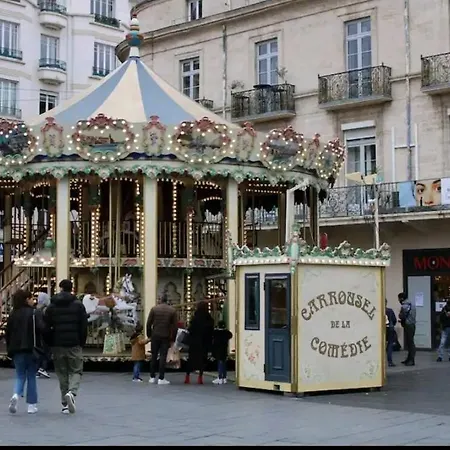 Barnabe : Nid Douillet Perche En Plein Centre Historique.